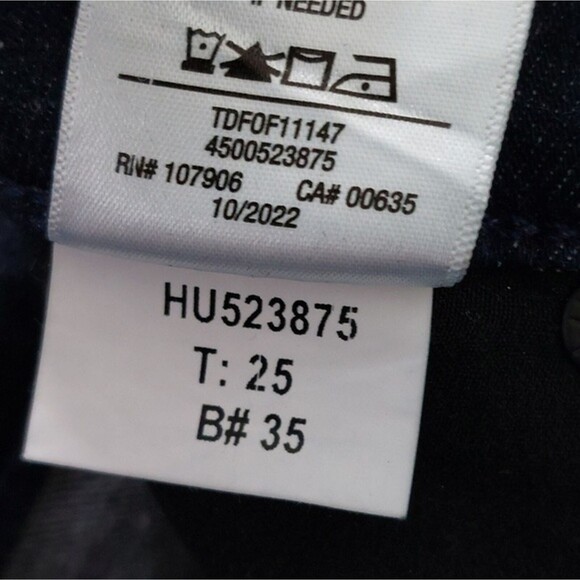 Hudson Barbara High-Rise Bootcut Jeans in Ombre Foil Size 25 - Picture 12 of 12